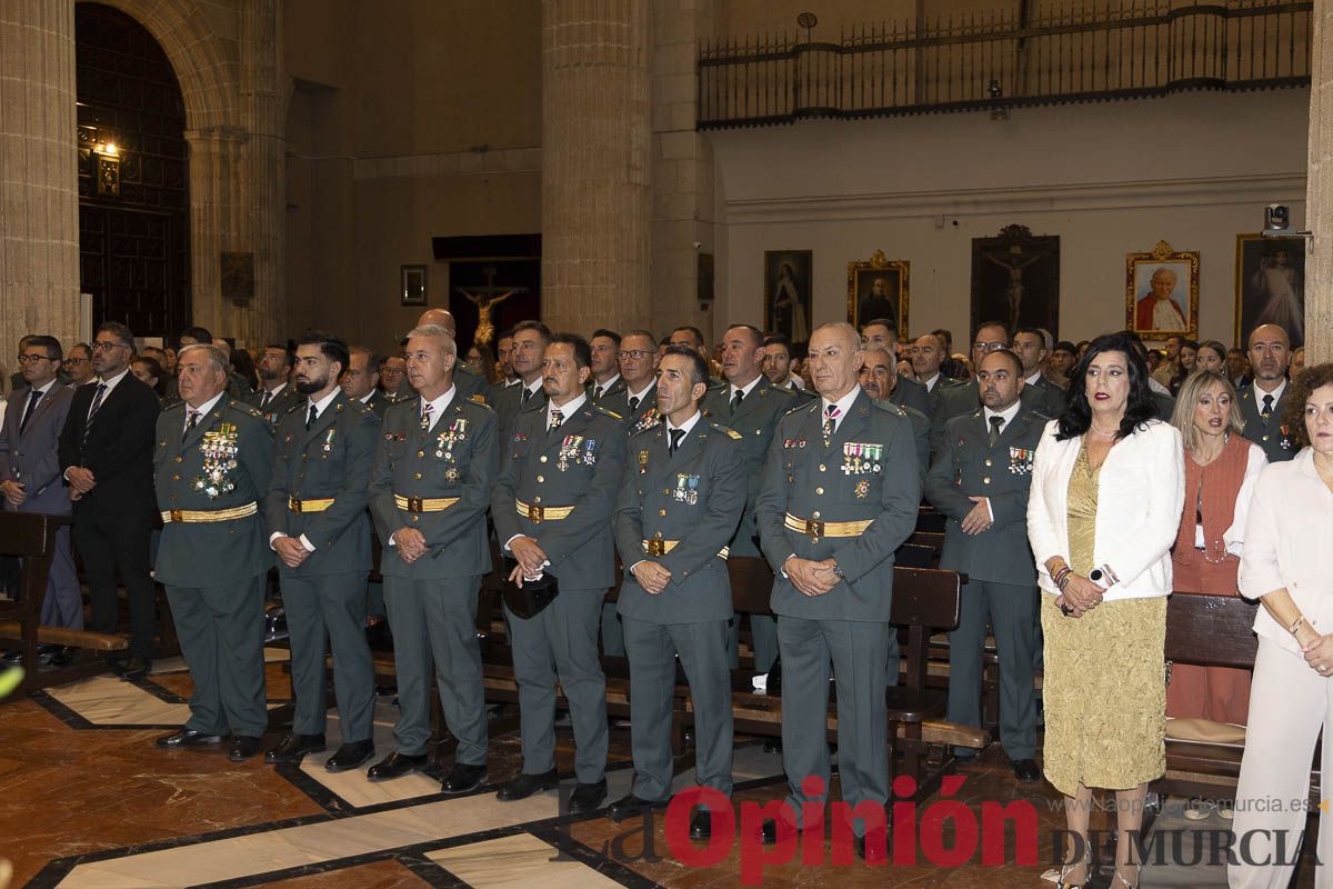 Así se ha vivido el día de la patrona de la Guardia Civil en Caravaca