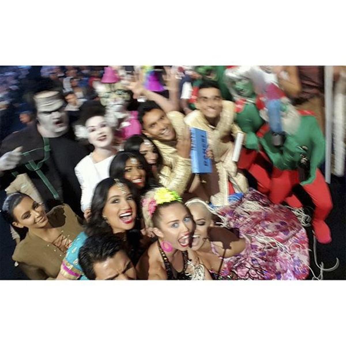 VMA 2015 en Instagram: macroselfie