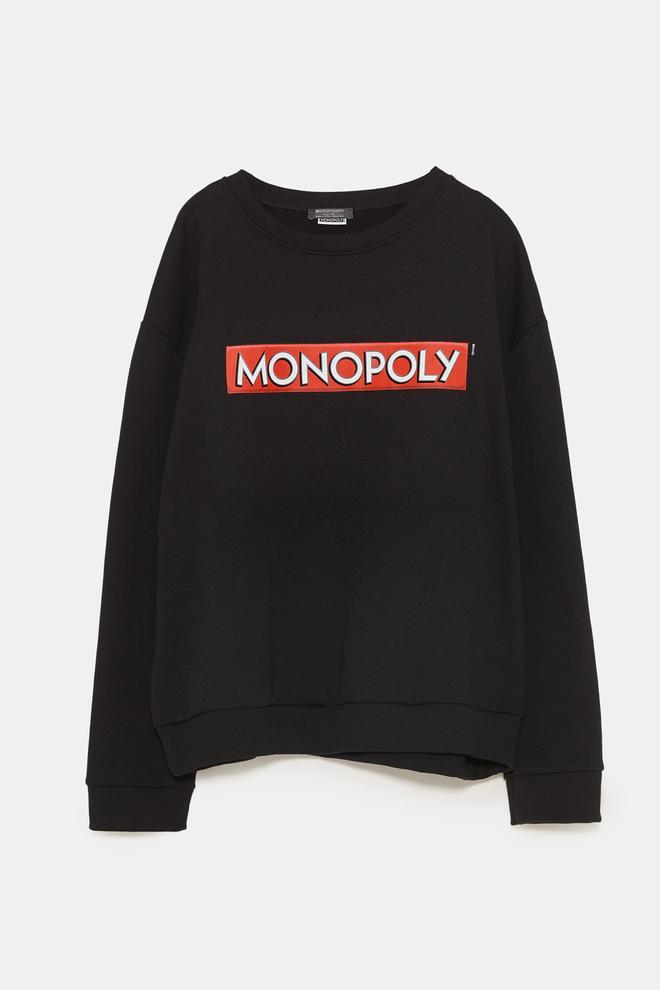 Sudadera de Monopoly de Zara