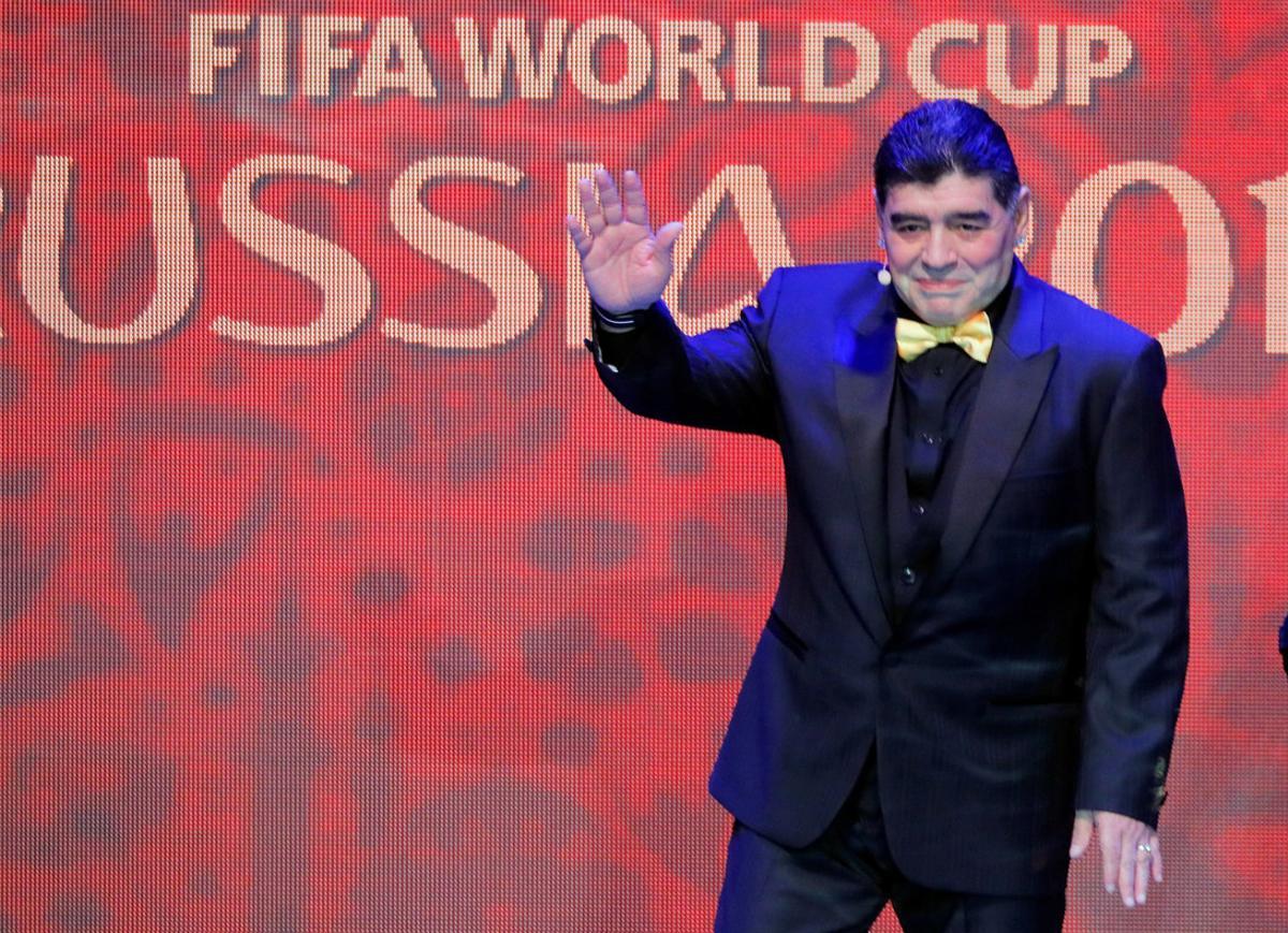 Maradona no pot entrar una altra vegada als Estats Units