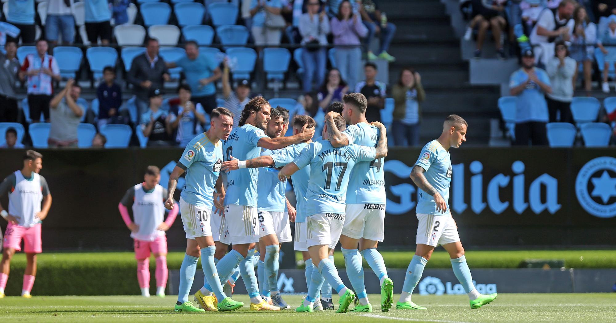 Las mejores imágenes del encuentro del Celta ante el Espanyol