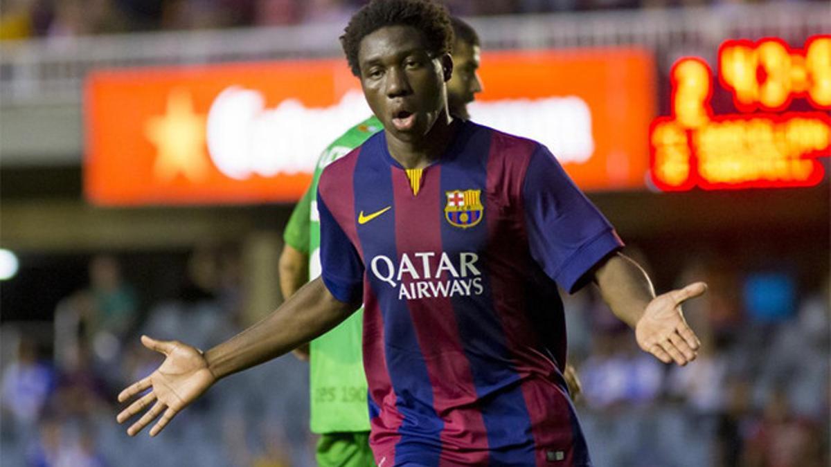 El futuro de Dongou en el Barcelona B está en el aire