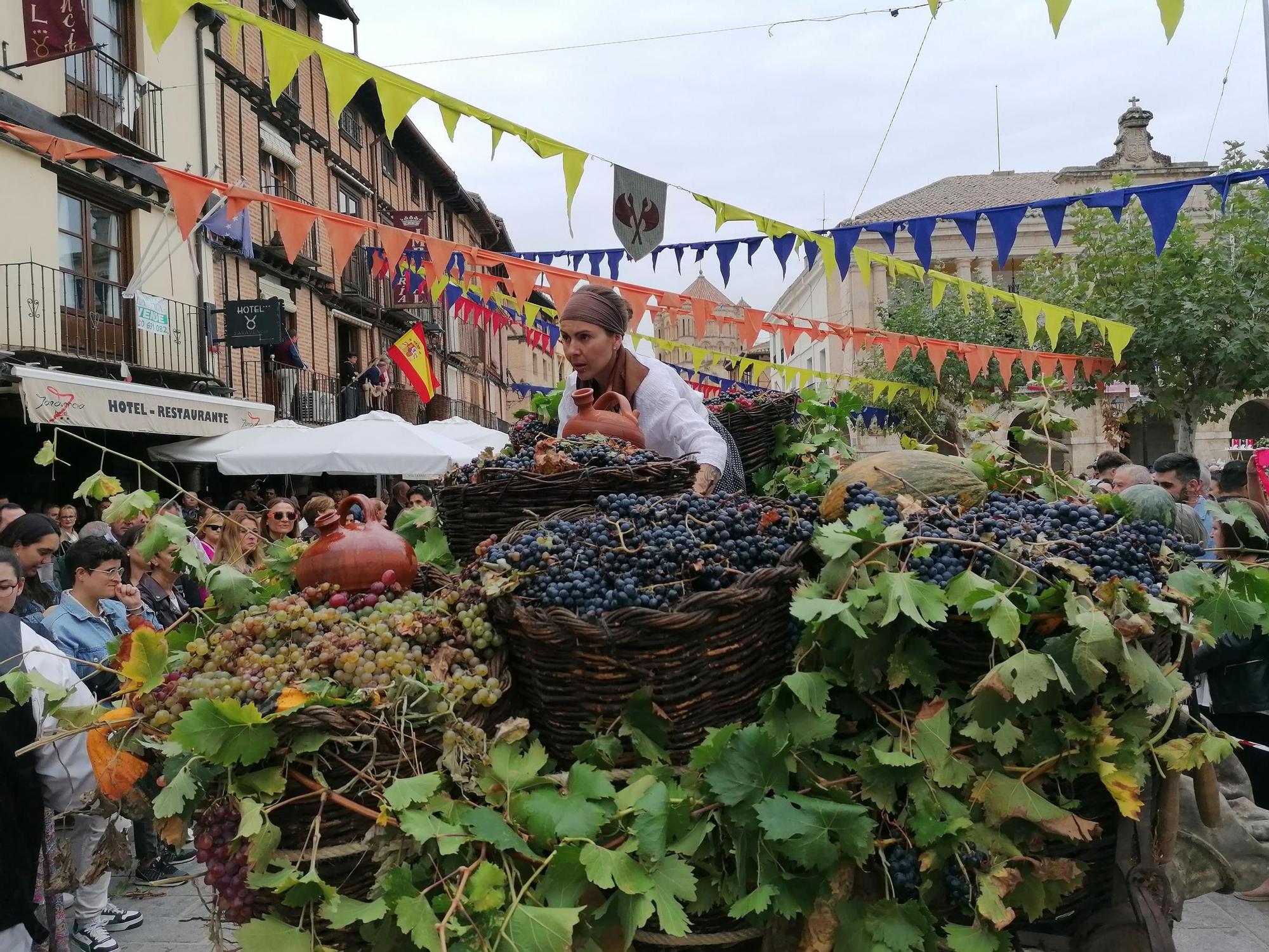 GALERÍA | Toro recrea la vendimia tradicional en el desfile de carros