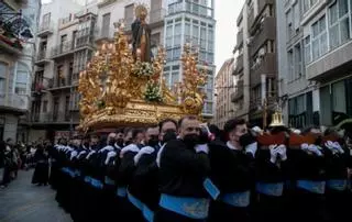 Vuelve el traslado de la Virgen de la Soledad de los Pobres a Cartagena