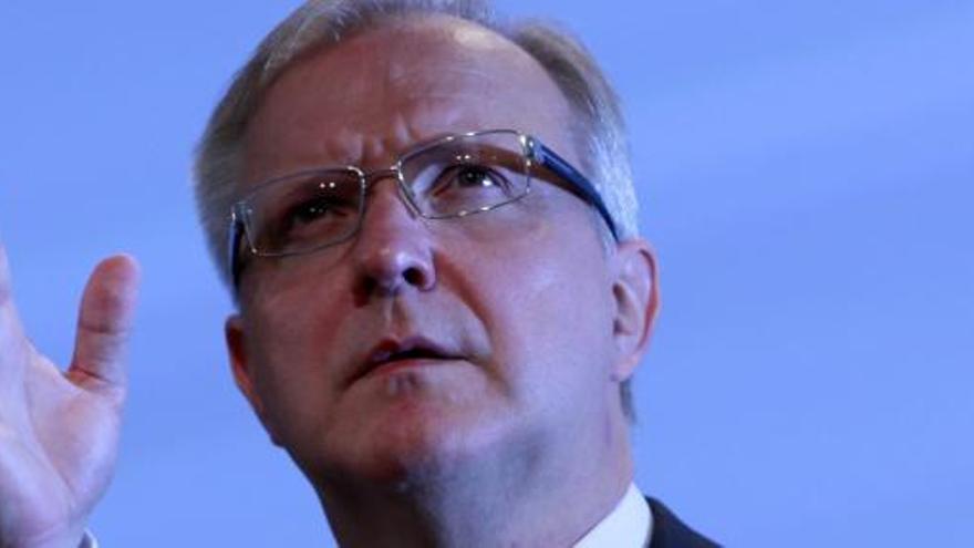 El comisario de Asuntos Económicos y Monetarios, Oli Rehn.