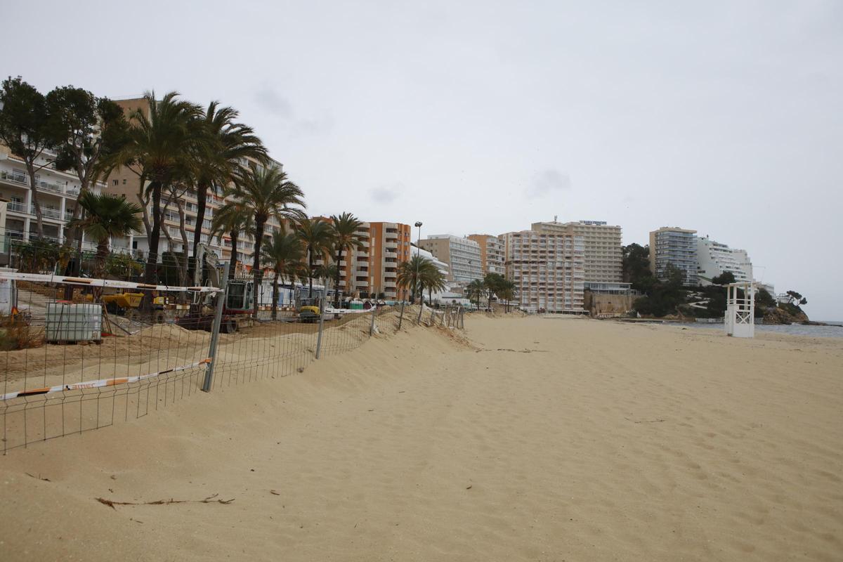 Magaluf macht sich schick für die Saison: So sieht es an den Baustellen im Urlaubsort derzeit aus