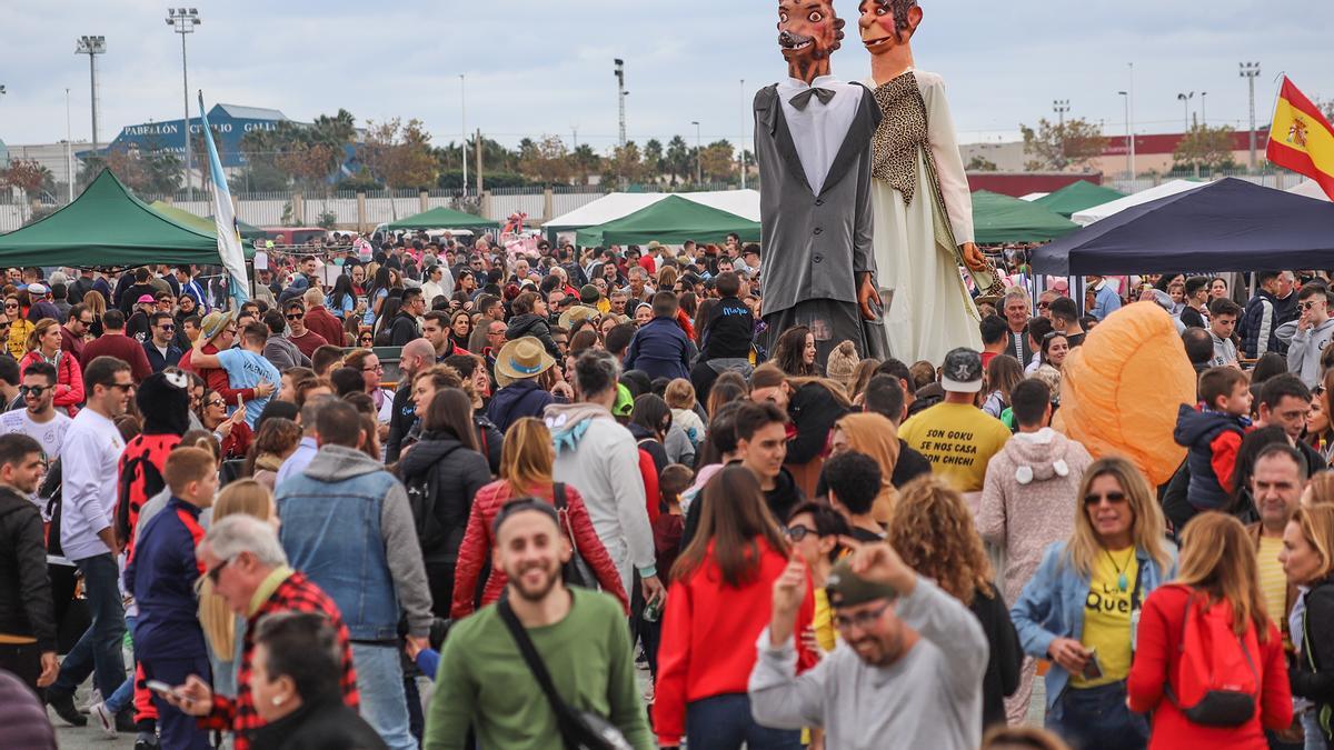 Una imagen del Día de las Paellas, que suele celebrarse el 6 de diciembre en Torrevieja