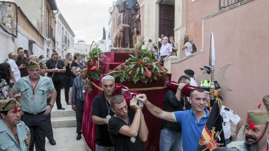 San Roque vuelve a salir en procesión esta tarde por el Casco Antiguo