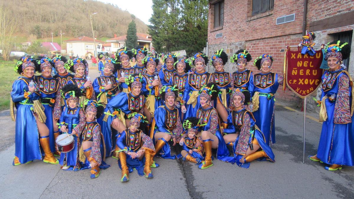 El Gospel de Xareu, priumer premio de grupos en el Carnaval de Cangas de Onís