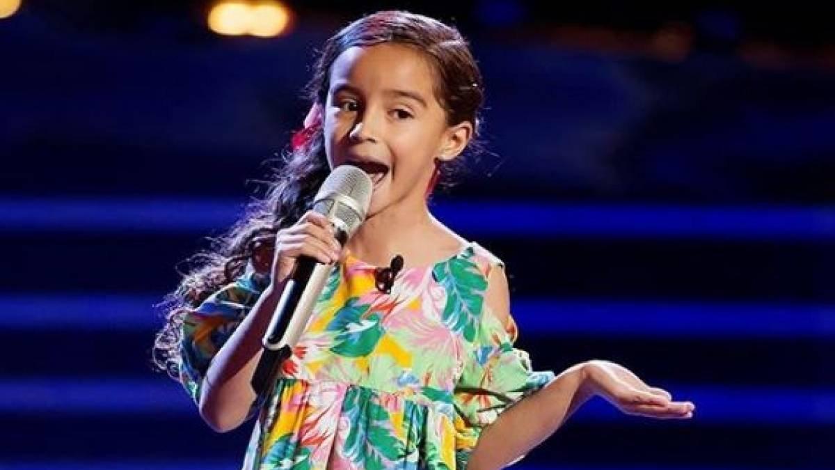 Marian Lorette en 'La voz kids' (México)