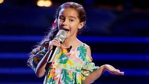 Marian Lorette en ’La voz kids’ (México).