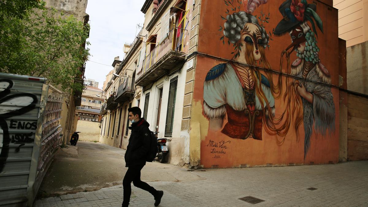 Rincón del Baix Guinardó, esta semana.