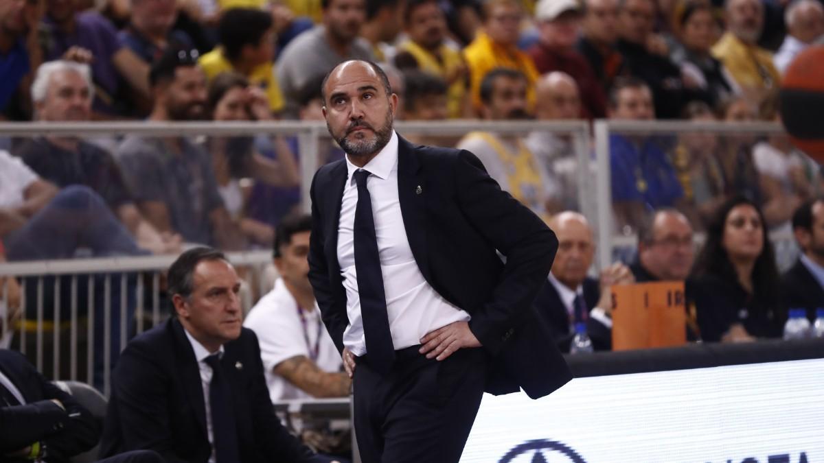 Chus Mateo, entrenador del Real Madrid de basket