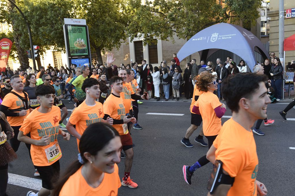 La San Silvestre 2025 en Murcia, en fotografías
