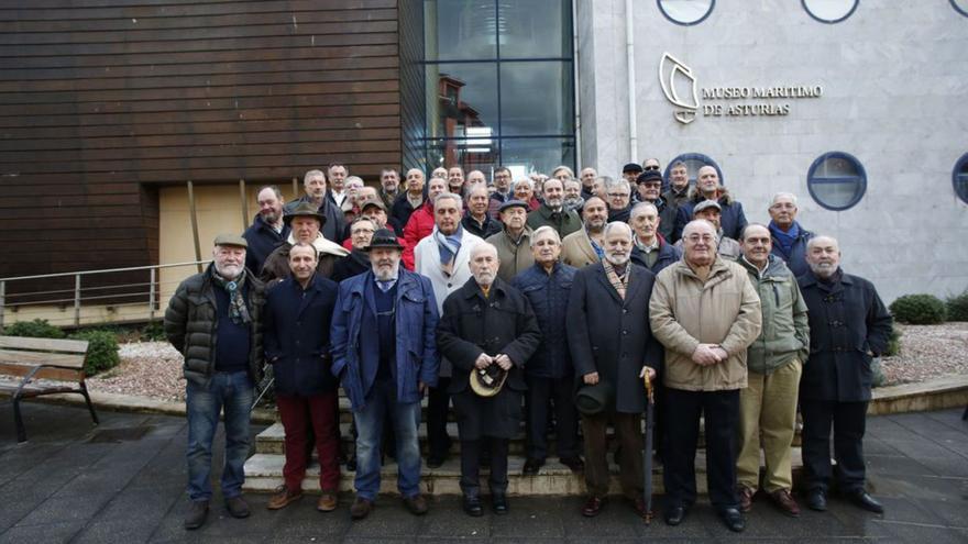 Los capitanes de Gozón celebran este año su encuentro solo con comida