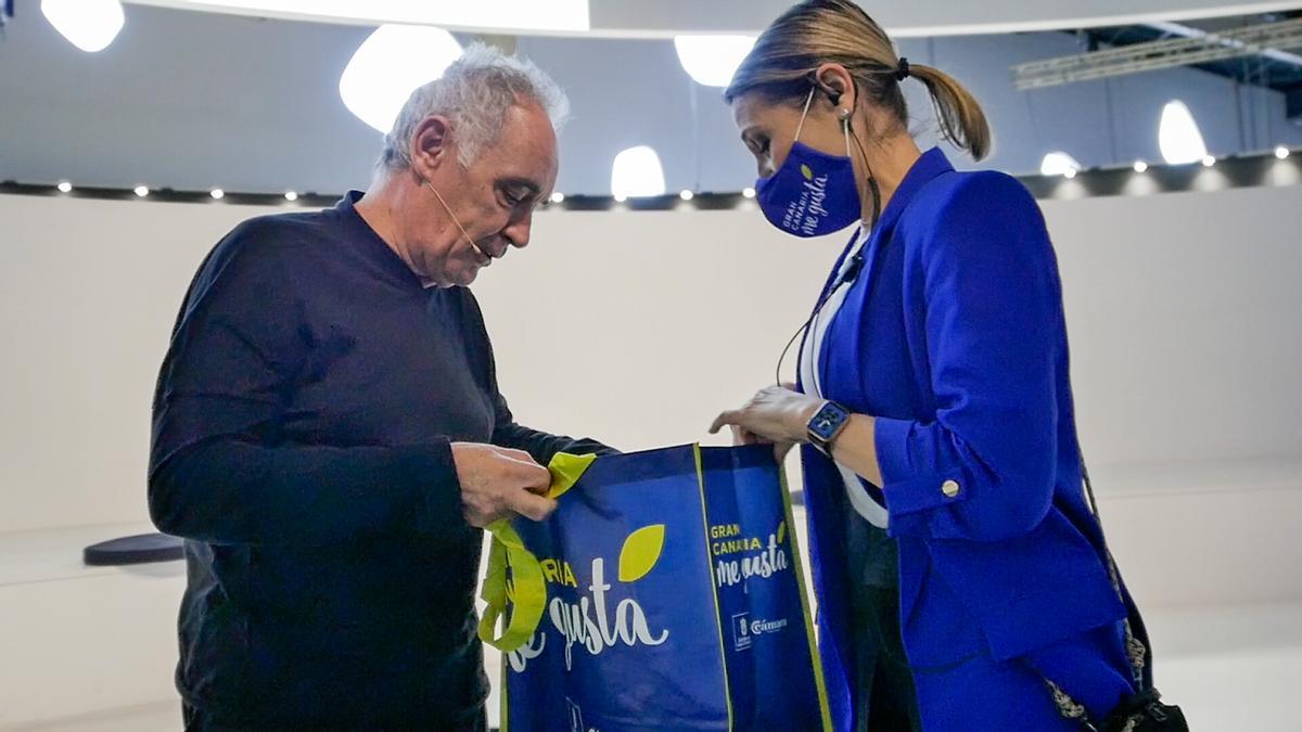 Ferran Adrià elogia el producto local canario