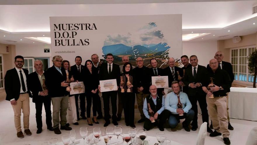 Premiados en el pasado certamen de calidad de vinos de Bullas.  | D.O. BULLAS