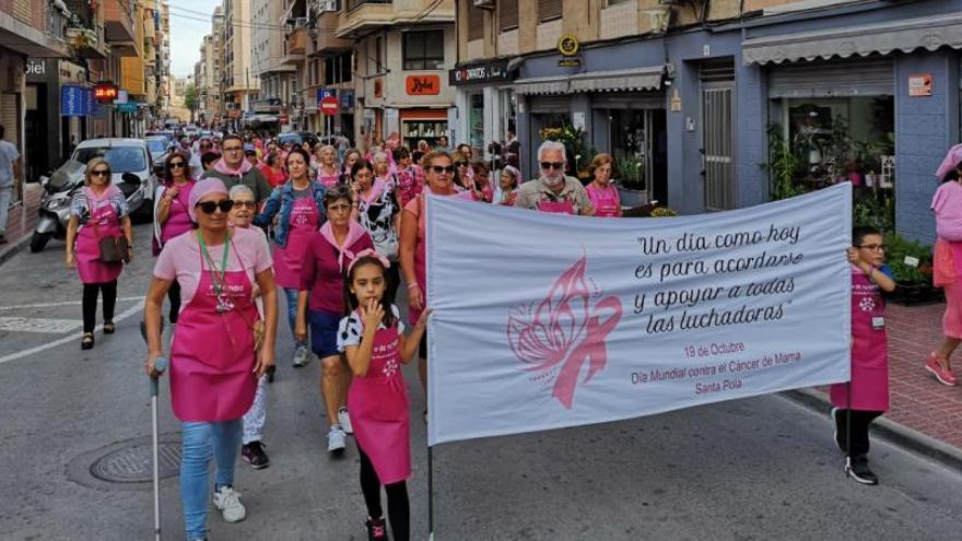 Santa Pola lucha contra el cáncer de mama
