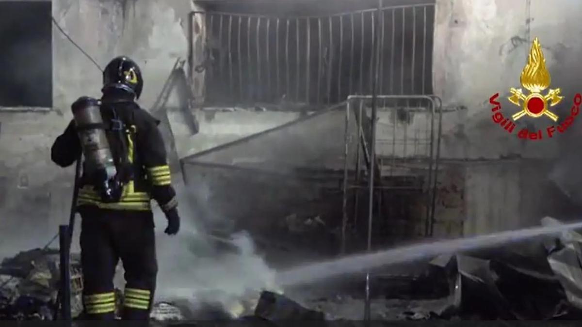 Cuatro fallecidos tras el incendio de un hospital en Tívoli, Roma