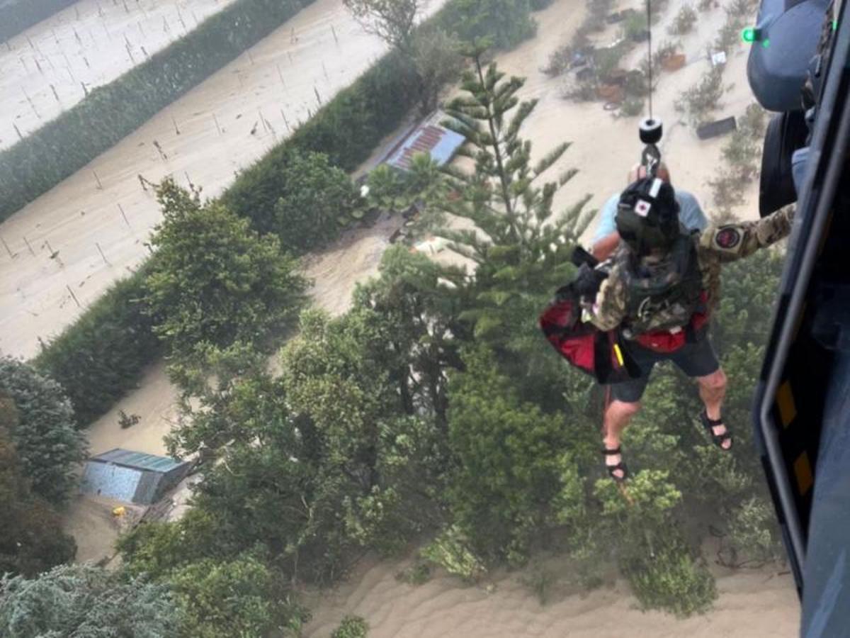 Las mejores imágenes del ciclón Gabrielle en Auckland, Nueva Zelanda