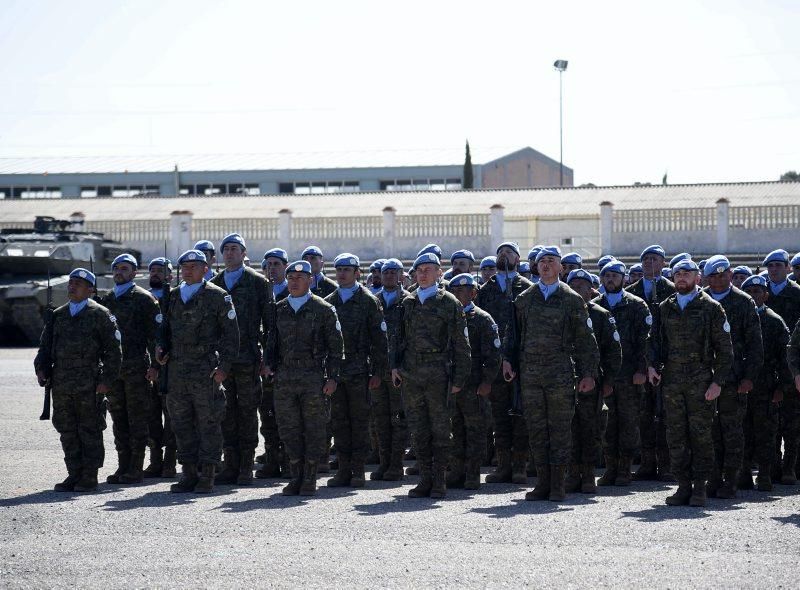 La Brigada Aragón envía a 600 militares a una compleja misión de paz al Líbano