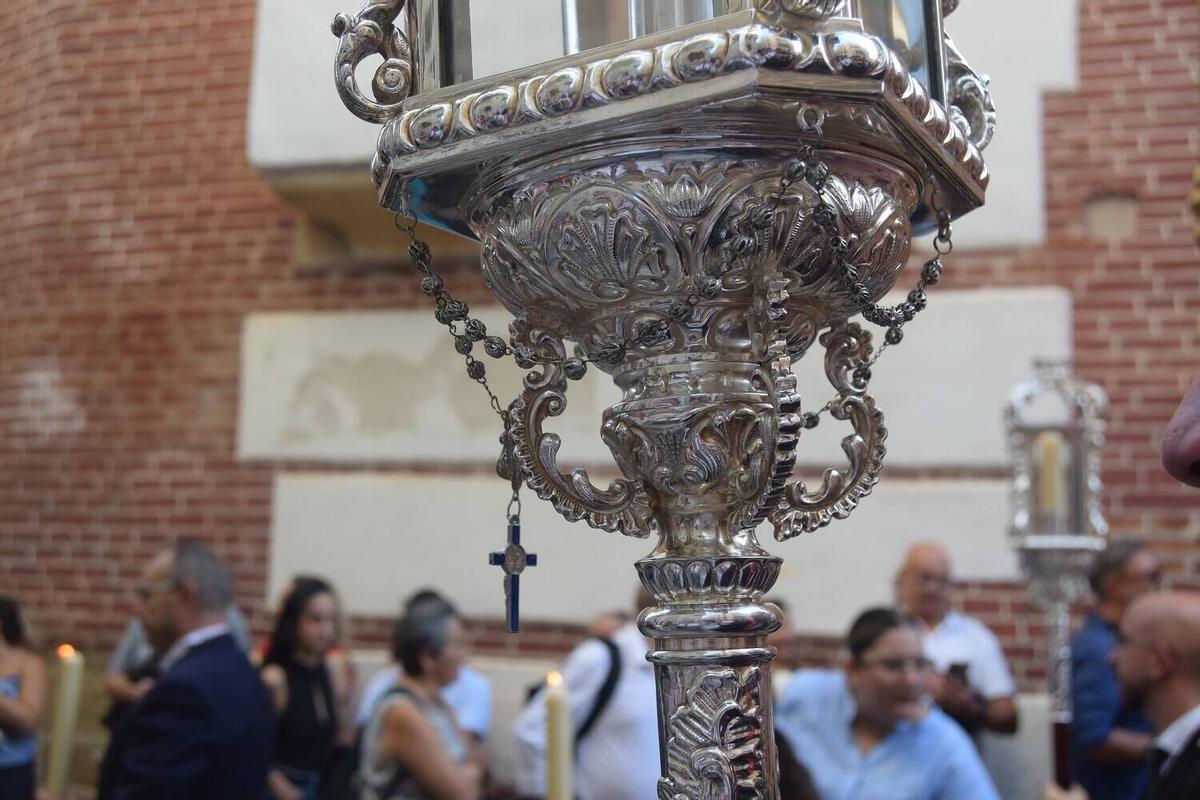 Procesión de la Virgen de los Remedios por el Centro de Málaga