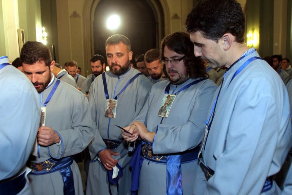 La lluvia obliga a suspender la procesión de la Piedad