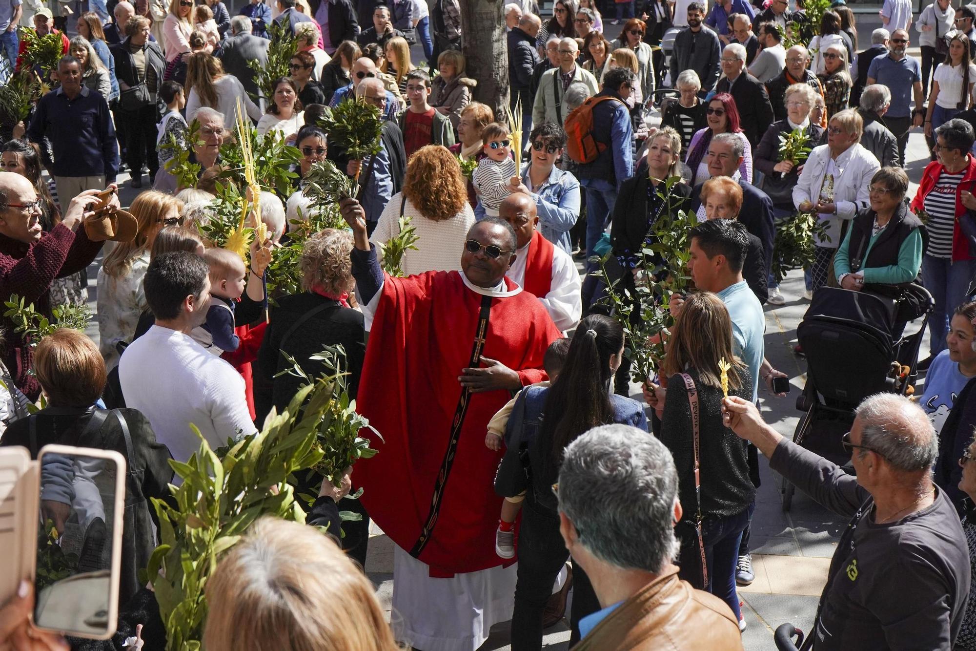 Imatges de la benedicció de Rams a Manresa