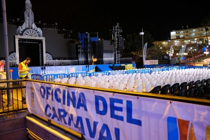 San Bartolomé de Tirajana. Suspensión Carnaval de Maspalomas  | 11/03/2020 | Fotógrafo: José Carlos Guerra