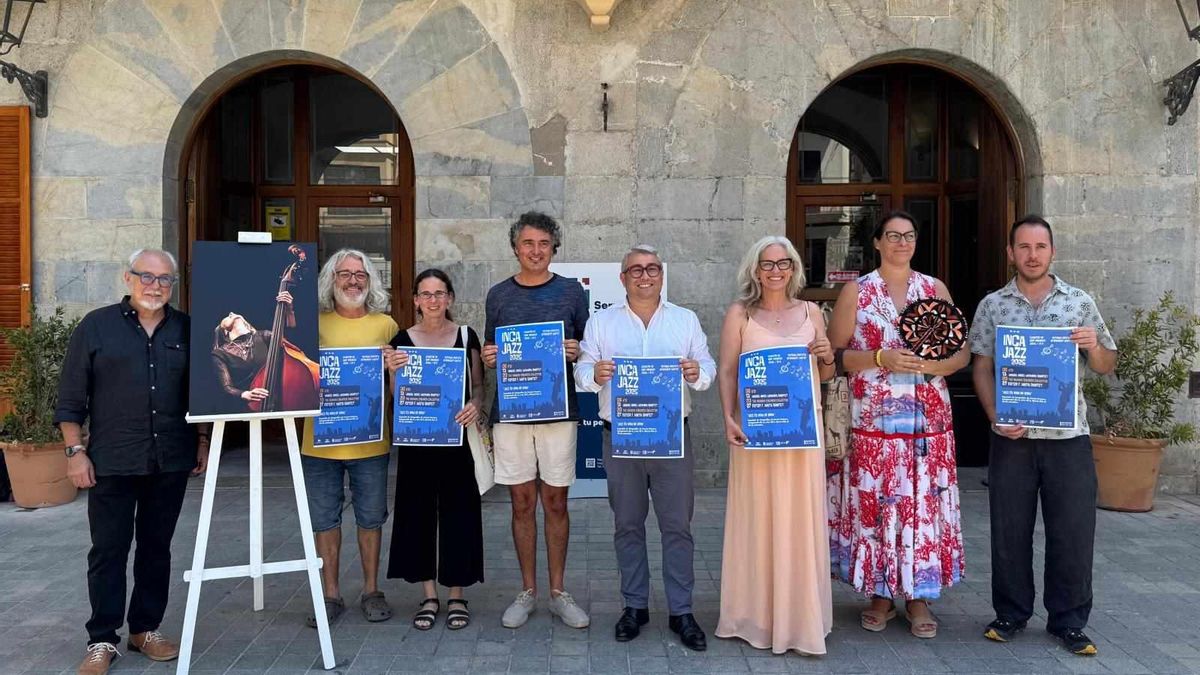 Presentación del IncaJazz, que comenzará el 6 de julio.