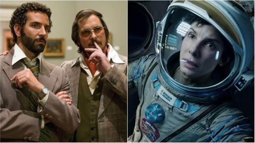 ‘Gravity y ‘La gran estafa americana’ arrasan en las nominaciones a los Oscar