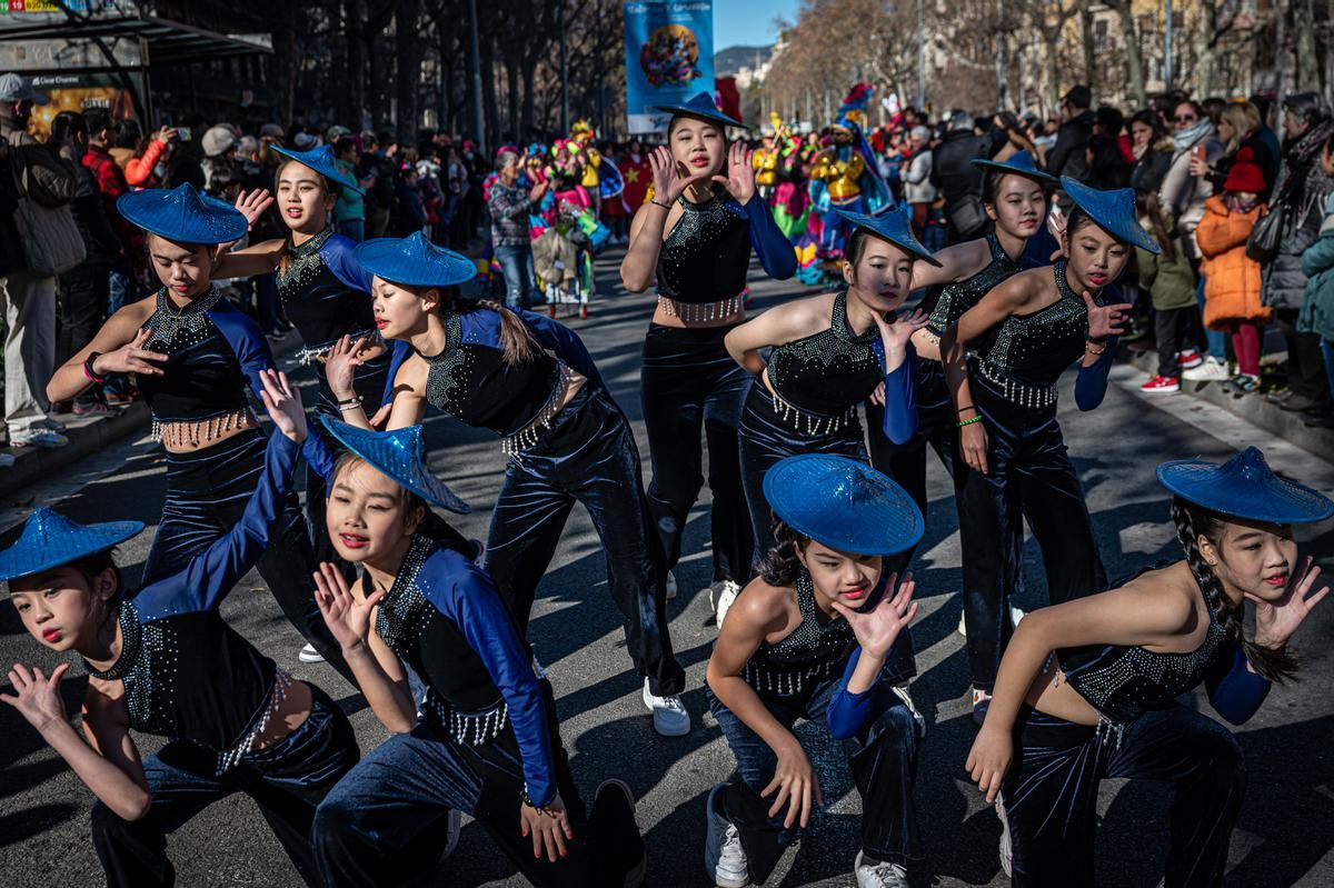 Barcelona celebra el Año Nuevo Chino