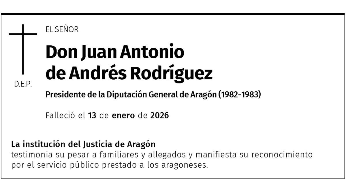 Juan Antonio de Andrés Rodríguez