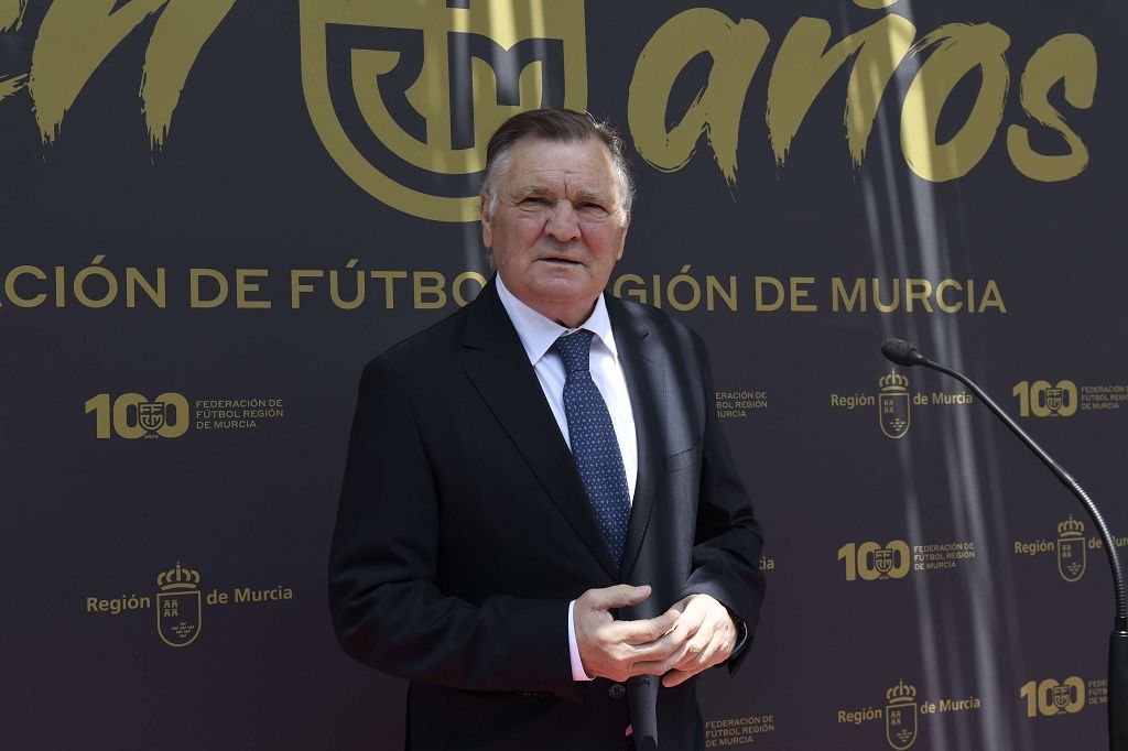 Las imágenes de la gala por los 100 años de la Federación Murciana de Fútbol