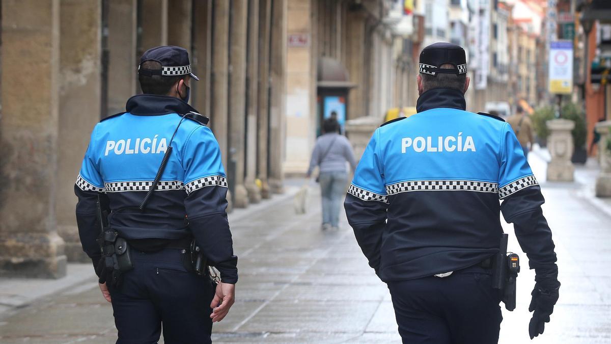 Policía Local en una imagen de archivo.