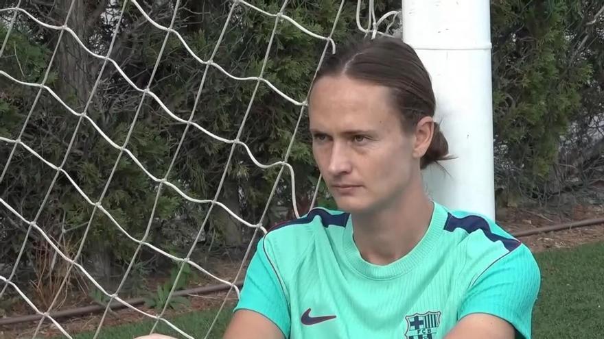 Caroline Graham Hansen: "Cada Clásico es otra historia y hay que volver a demostrar si eres mejor"