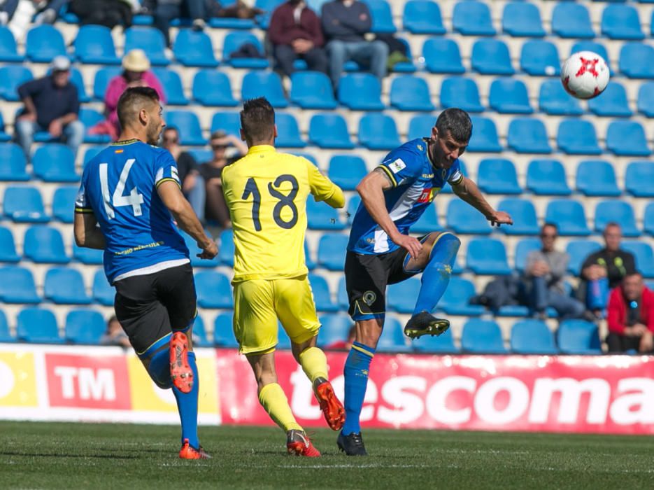 El empate del Hércules ante el Villarreal B (0-0) en imágenes