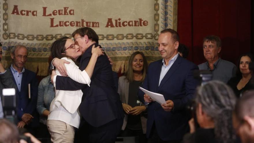 El Pacto del Botànic II arranca en el Castillo de Santa Bárbara de Alicante