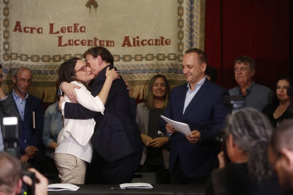 El Pacto del Botànic II en Alicante