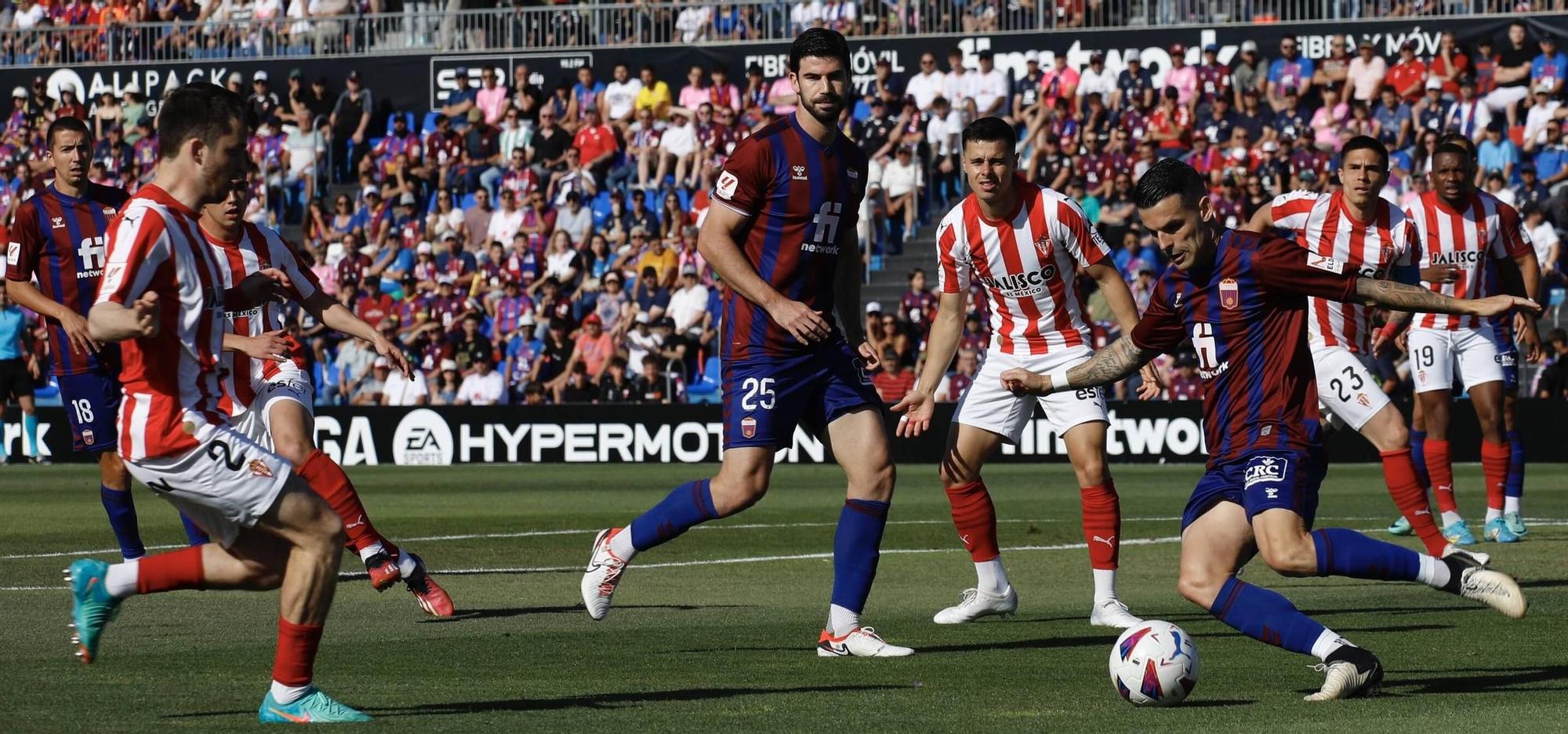 EN IMÁGENES: Así fue el partido entre el Eldense y el Sporting