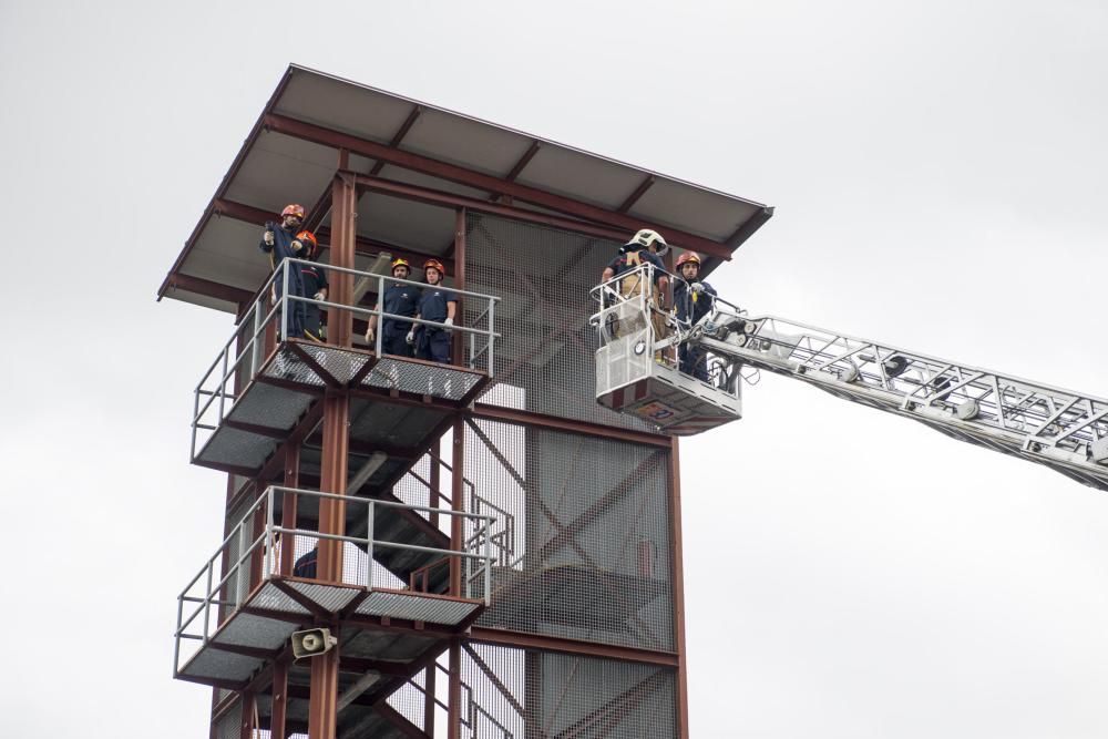 Nuevos bomberos de Oviedo