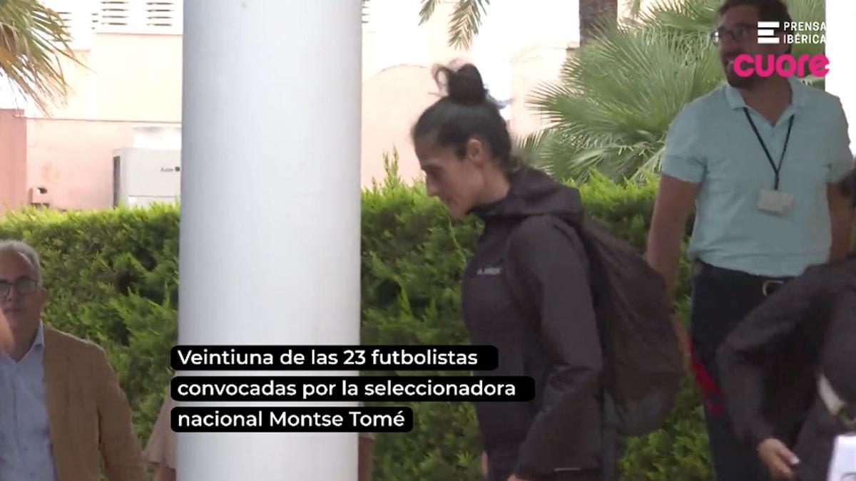 Primeras reacciones de las jugadoras ante los cambios de la selección española de fútbol femenino