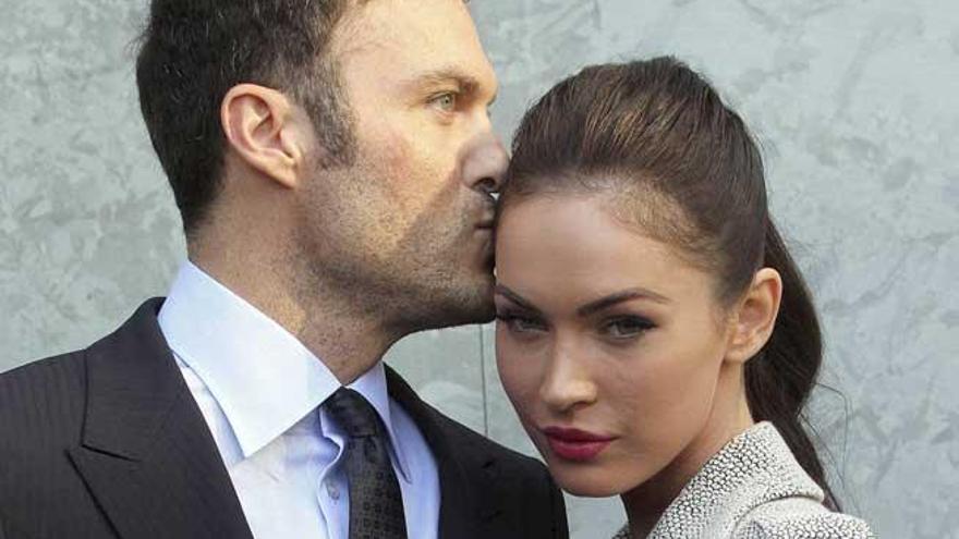 Megan Fox con su marido Brian Austin Green.