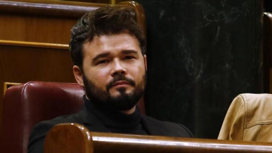 Rufián la lía en Twitter al relacionar al &quot;neonazi&quot; Zozulya con el PP y Ciudadanos