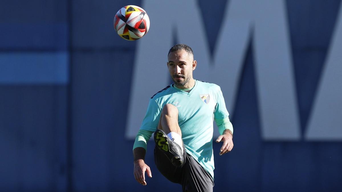 David Ferreiro ya se entrena con el Málaga CF.