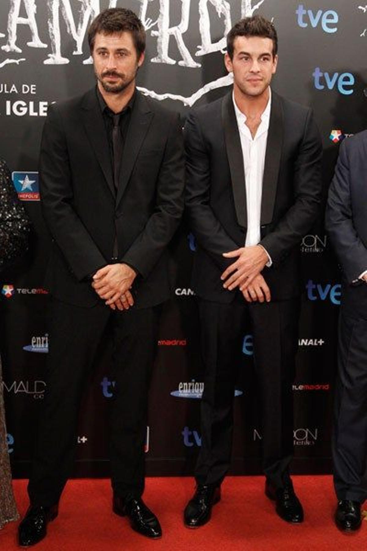 Mario Casas y Hugo Silva