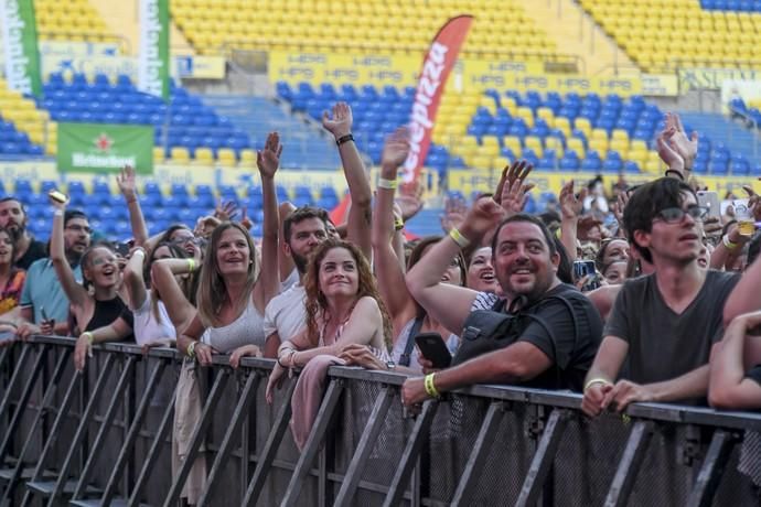 29-06-19 GENTE Y CULTURA. ESTADIO DE GRAN CANARIA. LAS PALMAS DE GRAN CANARIA. Música. Sun & Stars Fest. Juan Luis Guerra y David Bisbal Fotos: Juan Castro.  | 30/06/2019 | Fotógrafo: Juan Carlos Castro