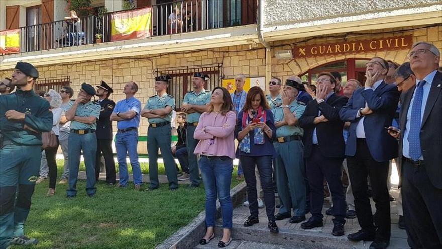 Ordesa rinde homenaje al trabajo de la Guardia Civil en el parque