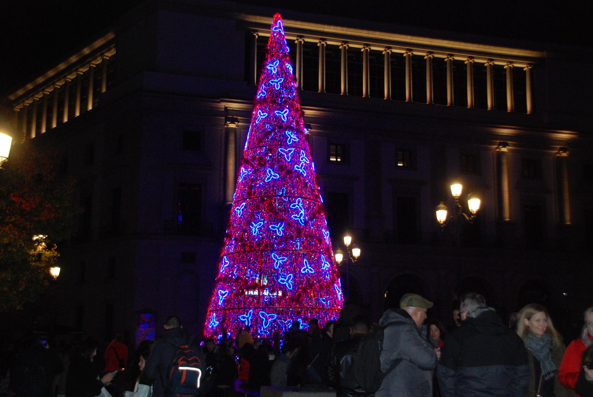 En imágenes: así son las luces de Navidad en Madrid