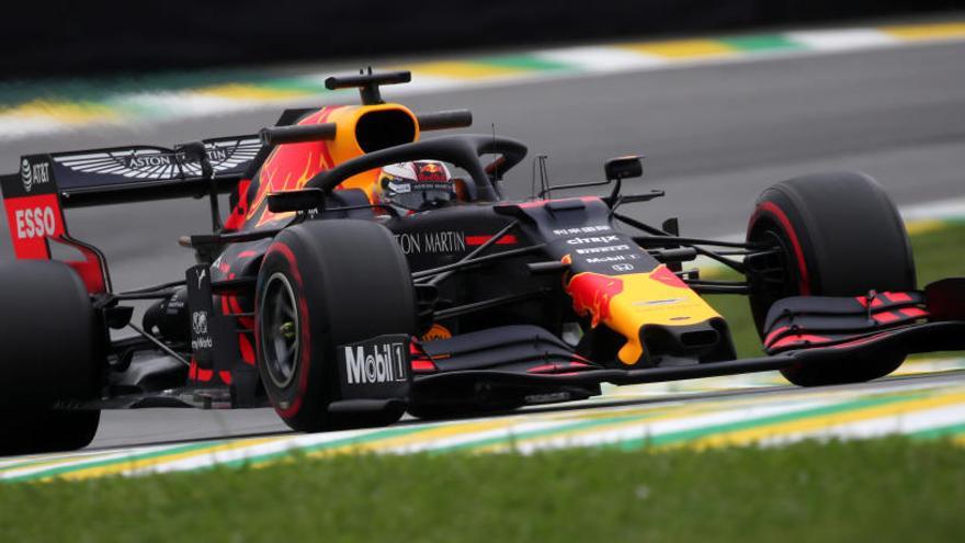 Max Verstappen, en Interlagos.